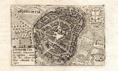 203044 Plattegrond van Amersfoort.